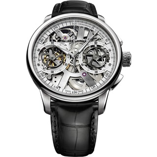 Maurice Lacroix Masterpiece Le Chronographe Squelette Steel Replica Watch Review-MP7128-SS001-100